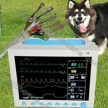 CE veterinary Patient Monitor,ECG NIBP PR Spo2 Temp Resp 12.1"colour For Vet use
CE veterinary Patient Monitor,ECG NIBP PR Spo2 Temp Resp 12.1"colour For Vet use