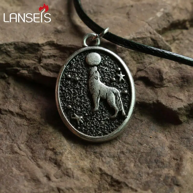 Lanseis10pc Лидер продаж, ручная работа, искусственная подвеска, волк и Тройная Луна, винтажное ожерелье с животными для девочек и мальчиков, ювелирные изделия nart
Lanseis10pc Лидер продаж, ручная работа, искусственная подвеска, волк и Тройная Луна, винтажное ожерелье с животными для девочек и мальчиков, ювелирные изделия nart