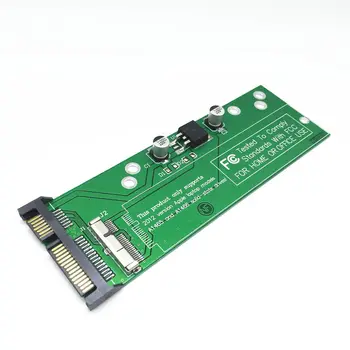 Adapter 2.5" SATA 6Gb/s 3.0 to For Macbook Air Pro 2012 SSD slot A1466 A1465 A1398 A1425 7+17 Pin SSD to 22Pin SATA Converter
Adapter 2.5" SATA 6Gb/s 3.0 to For Macbook Air Pro 2012 SSD slot A1466 A1465 A1398 A1425 7+17 Pin SSD to 22Pin SATA Converter