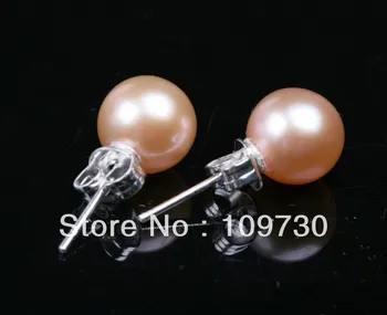 ry00113 WHOLESALE 10 8-8.5MM PINK ROUND CULTURED FRESHWATER PEARL STUD EARRING SILVER
ry00113 WHOLESALE 10 8-8.5MM PINK ROUND CULTURED FRESHWATER PEARL STUD EARRING SILVER