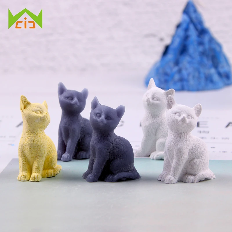 WCIC DIY Clay Mould Silicone Fondant Mold Cake Decorating Tools Mini Style Chocolate Mold Candy 3D Cute Cat Molds
WCIC DIY Clay Mould Silicone Fondant Mold Cake Decorating Tools Mini Style Chocolate Mold Candy 3D Cute Cat Molds