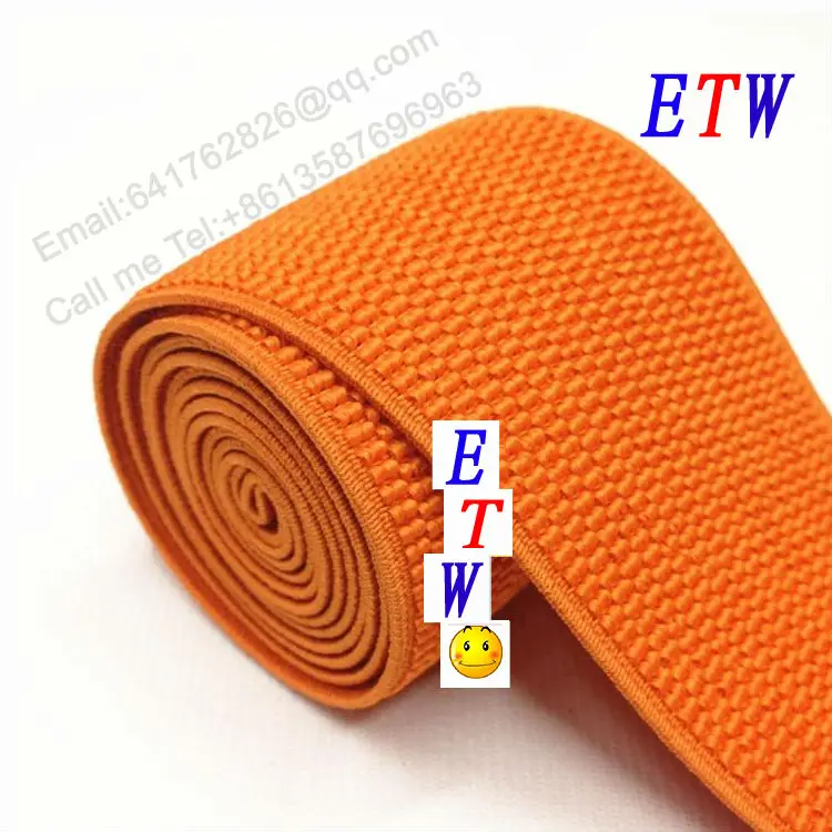 The thickening 75mm Colored Elastic Ribbon Orange tape 5yards/lot, Elastic Stretch Webbing ,Belt Material wholesale and retail
The thickening 75mm Colored Elastic Ribbon Orange tape 5yards/lot, Elastic Stretch Webbing ,Belt Material wholesale and retail