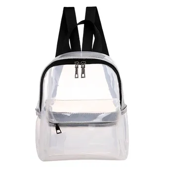 Women Transparent Waterproof Backpack Shoulder Bag Fashion Clear PVC Student Backpack Casual Bag Satchel Mochila Feminina #40
Women Transparent Waterproof Backpack Shoulder Bag Fashion Clear PVC Student Backpack Casual Bag Satchel Mochila Feminina #40