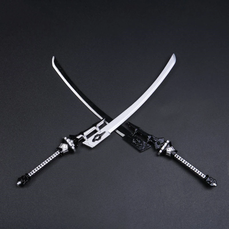 1/6 Scale Female Cold Weapon Women Cosplay Neil 2B Sister Double Knife Alloy Katana Model For 12" Action Figures Body Weapon
1/6 Scale Female Cold Weapon Women Cosplay Neil 2B Sister Double Knife Alloy Katana Model For 12" Action Figures Body Weapon