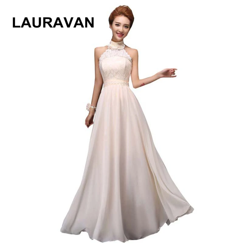champagne colored halter neck women bridesmaid plus size bride maid party dresses lace up chiffon a line long xxxl for weddings
champagne colored halter neck women bridesmaid plus size bride maid party dresses lace up chiffon a line long xxxl for weddings