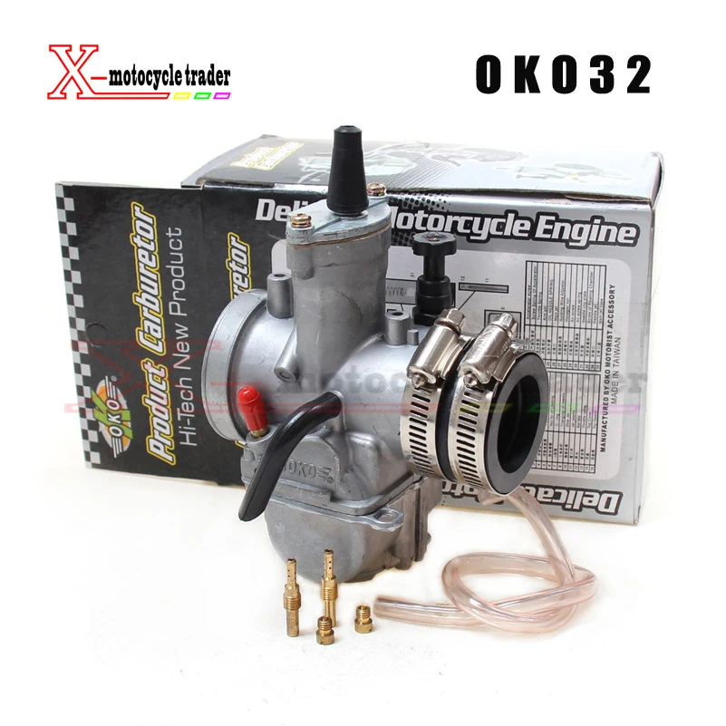 NEW 2T 4T Universal Keihin Koso OKO Motorcycle Carburetor Carburador 21 24 26 28 30 32 34mm With Power Jet For Racing Moto
NEW 2T 4T Universal Keihin Koso OKO Motorcycle Carburetor Carburador 21 24 26 28 30 32 34mm With Power Jet For Racing Moto