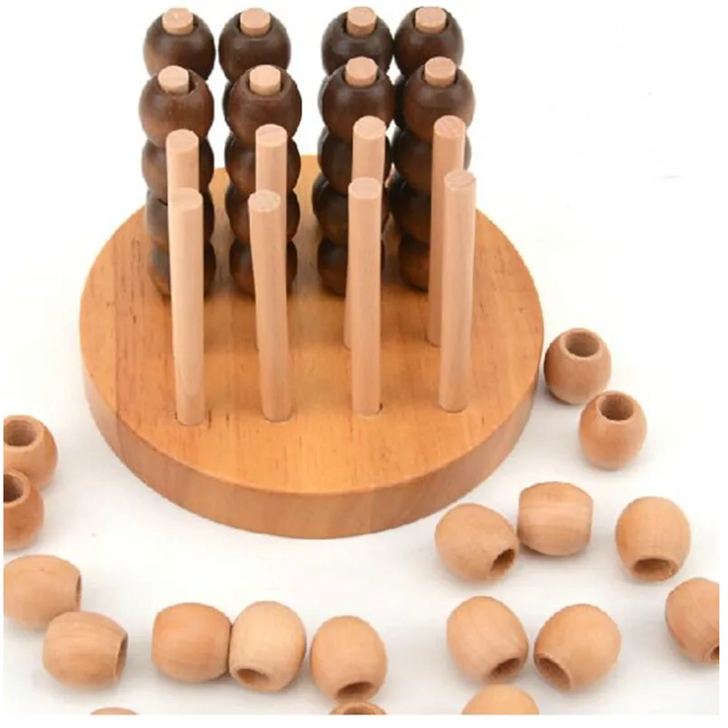 Creative 3D Wooden Board Game,Classic IQ Wood Puzzle Brain Teaser Game Educational Toys for Children/Adults
Creative 3D Wooden Board Game,Classic IQ Wood Puzzle Brain Teaser Game Educational Toys for Children/Adults