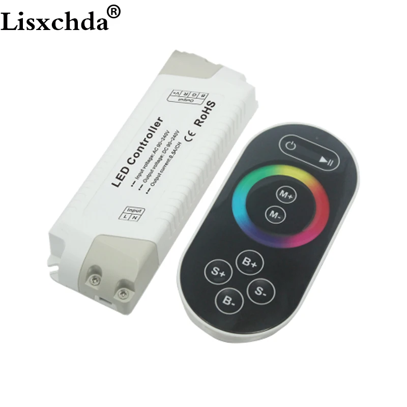 AC90-240V Wireless high-voltage led rgb controller 220v with remote control for high voltage led rgb strip output 330W
AC90-240V Wireless high-voltage led rgb controller 220v with remote control for high voltage led rgb strip output 330W