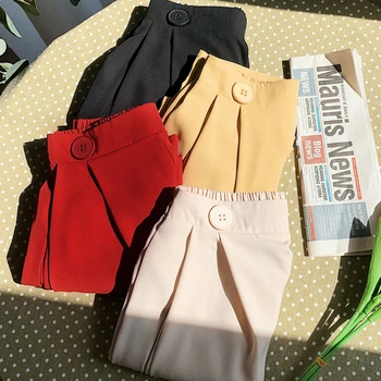 Fashion Chiffon Shorts Female Summer 2019 New Korean Waist Buckle Shorts Sweet Slim Loose Female
Fashion Chiffon Shorts Female Summer 2019 New Korean Waist Buckle Shorts Sweet Slim Loose Female