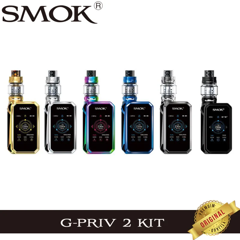 Оригинальный испаритель Smok G Priv 2 Kit Luxe Edition с 230 Вт боксмодом вейпом и баком TFV12 Prince 8