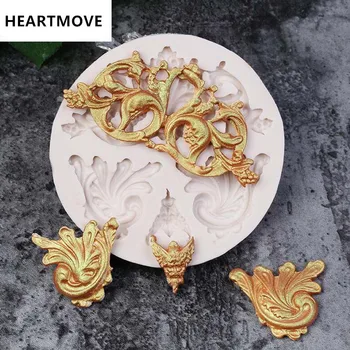 European-style Retro Palace Relief Fondant Cake Molds Chocolate Mould for the Kitchen Baking Sugarcraft Decoration Tool 9162
European-style Retro Palace Relief Fondant Cake Molds Chocolate Mould for the Kitchen Baking Sugarcraft Decoration Tool 9162