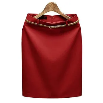 2016 New Fashion Women Sexy High Waist Solid Pencil Skirt Ladies OL Career Slim Skirt
2016 New Fashion Women Sexy High Waist Solid Pencil Skirt Ladies OL Career Slim Skirt