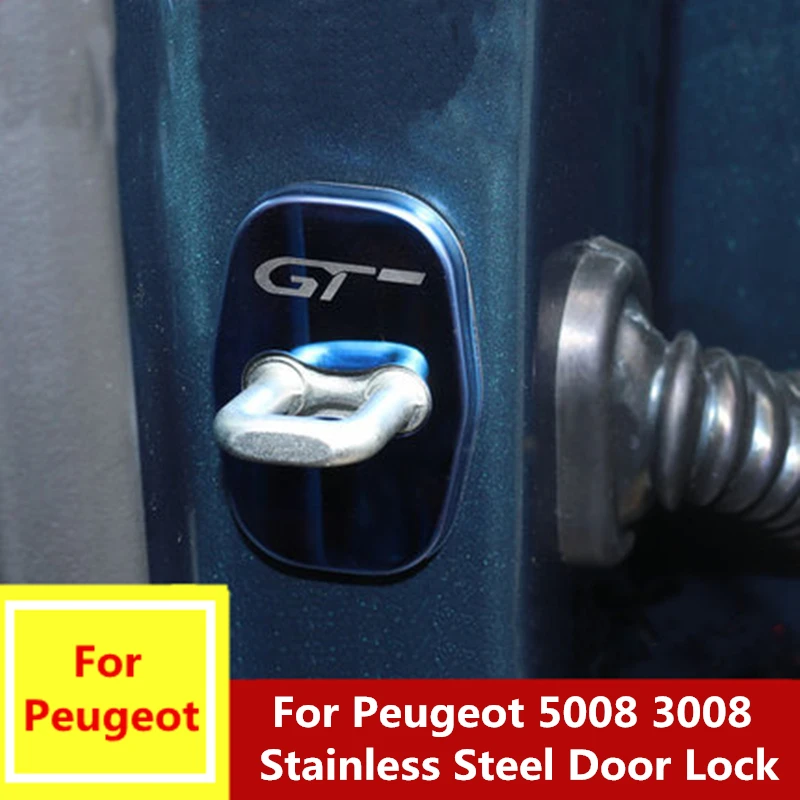 4PCS For Peugeot 5008 3008 2017 2018 2019 Car Styling Stainless Steel Door Lock Cover DIY Buckle Door Holder Protector Cover
4PCS For Peugeot 5008 3008 2017 2018 2019 Car Styling Stainless Steel Door Lock Cover DIY Buckle Door Holder Protector Cover