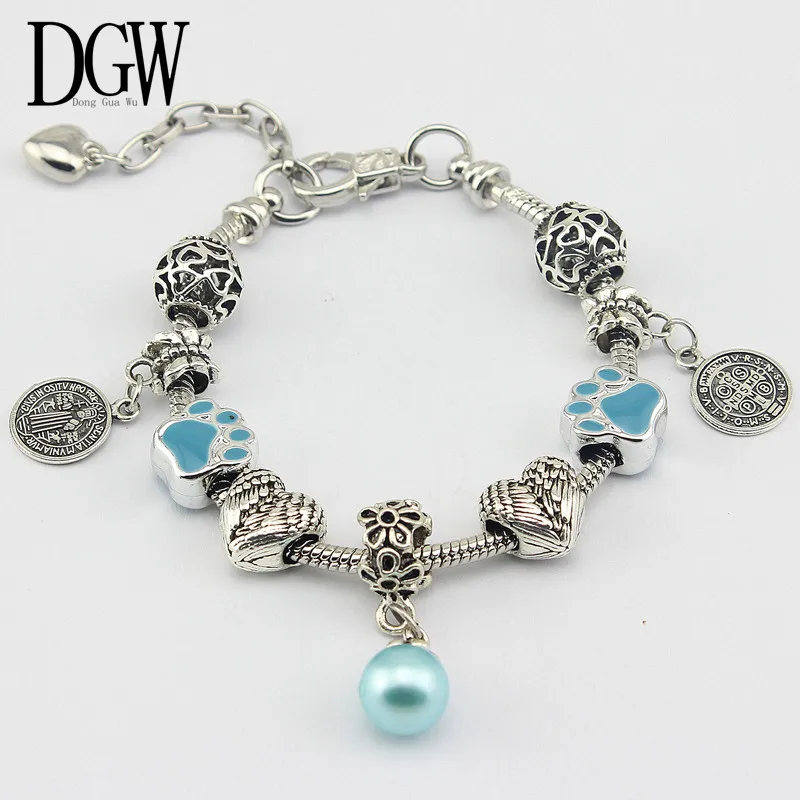 DGW Top quality summer style wholesale aliexpress european charm beads fit pan bracelets for women length can be adjusted
DGW Top quality summer style wholesale aliexpress european charm beads fit pan bracelets for women length can be adjusted