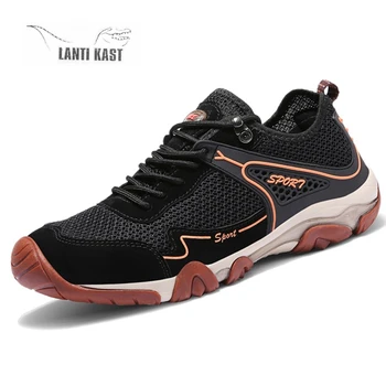 Men Outdoor Mesh Hiking Shoes Summer Breathable Mesh Non-slip Trekking Travel Trail Climbing Shoes Sneakers zapatillas hombre
Men Outdoor Mesh Hiking Shoes Summer Breathable Mesh Non-slip Trekking Travel Trail Climbing Shoes Sneakers zapatillas hombre