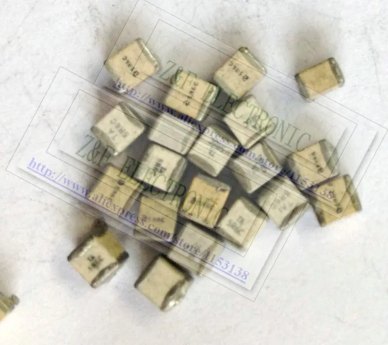 ATC100B Multilayer ceramic High-Q Capacitor ATC100B5R1JT500XT 5.1pF 500V 5R1 / 100B5R0JT500XT 5.0pF 5PF 500V 5R0 Used 20pcs/Lot
ATC100B Multilayer ceramic High-Q Capacitor ATC100B5R1JT500XT 5.1pF 500V 5R1 / 100B5R0JT500XT 5.0pF 5PF 500V 5R0 Used 20pcs/Lot