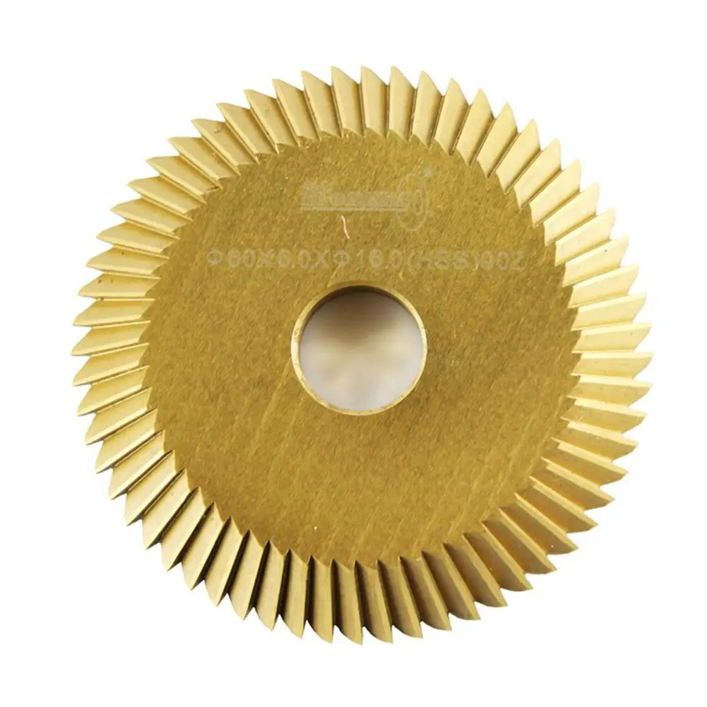 Titanium Plating 60*6*16mm Key Cutting Blade For All Horizontal Key Machine Disk Cutter Locksmith Tool
Titanium Plating 60*6*16mm Key Cutting Blade For All Horizontal Key Machine Disk Cutter Locksmith Tool