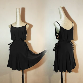 Latin Dance Dress Women Girl Black Salsa Flamengo Sexy Sling Training Dresses Ladies Ballroom Cha Cha Rumba Gatsby Dress DL2576
Latin Dance Dress Women Girl Black Salsa Flamengo Sexy Sling Training Dresses Ladies Ballroom Cha Cha Rumba Gatsby Dress DL2576