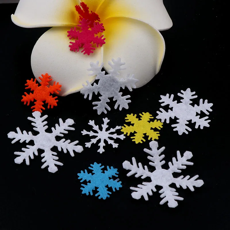 100pcs Mixed Color Non-woven Snowflake Felt Fabric Patch DIY Cloth Appliques/Craft Wedding Patches
100pcs Mixed Color Non-woven Snowflake Felt Fabric Patch DIY Cloth Appliques/Craft Wedding Patches