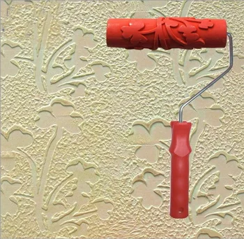 High quality paint embossed roller wall painting tool 7 inch rubber roller no.142
High quality paint embossed roller wall painting tool 7 inch rubber roller no.142