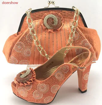 doershow Italian Design Ladies Shoe and Bag Set Mathing Shoes and Bags for African Party Nigerian New Shoes and Bag Set WI1-18
doershow Italian Design Ladies Shoe and Bag Set Mathing Shoes and Bags for African Party Nigerian New Shoes and Bag Set WI1-18
