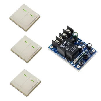 DC 12V 24V 36V 48V Wireless Remote Control Switch 40A Relay Receiver 86 Wall Transmitter Learning Code 315/433.92 MHZ
DC 12V 24V 36V 48V Wireless Remote Control Switch 40A Relay Receiver 86 Wall Transmitter Learning Code 315/433.92 MHZ