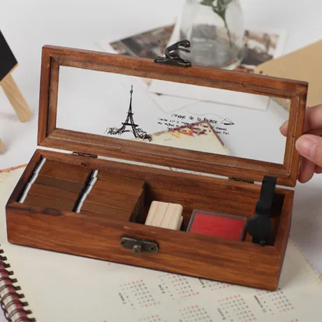 Free Shipping Transparent lid retro old wooden pencil box wood jewelry box wooden tower multifunctional stationery box
Free Shipping Transparent lid retro old wooden pencil box wood jewelry box wooden tower multifunctional stationery box