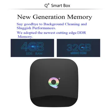 Q Plus Mini Smart TV Box Android 8.1 H6 Quad Core Movie WIFI 2.4G 6K 3D HD Media Player Set-top Box Romote satellite receiver
Q Plus Mini Smart TV Box Android 8.1 H6 Quad Core Movie WIFI 2.4G 6K 3D HD Media Player Set-top Box Romote satellite receiver