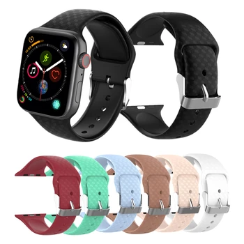 For Applewatch Band Silicone Strap For Apple Watch Series 3/2/1 44mm 40mm 42mm 38mm Sports Watchband Bracelet For iWatch 4 Strap
For Applewatch Band Silicone Strap For Apple Watch Series 3/2/1 44mm 40mm 42mm 38mm Sports Watchband Bracelet For iWatch 4 Strap