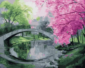 Frameless oil painting by numbers paint by number for home decor oil picture painting 5065 bridge
Frameless oil painting by numbers paint by number for home decor oil picture painting 5065 bridge