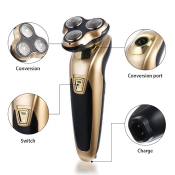 Men Shaving Machine Whole Body Washable Electric Shaver Razor Beard Trimmer Rotary Shaver Wet/Dry Rechargeable
Men Shaving Machine Whole Body Washable Electric Shaver Razor Beard Trimmer Rotary Shaver Wet/Dry Rechargeable