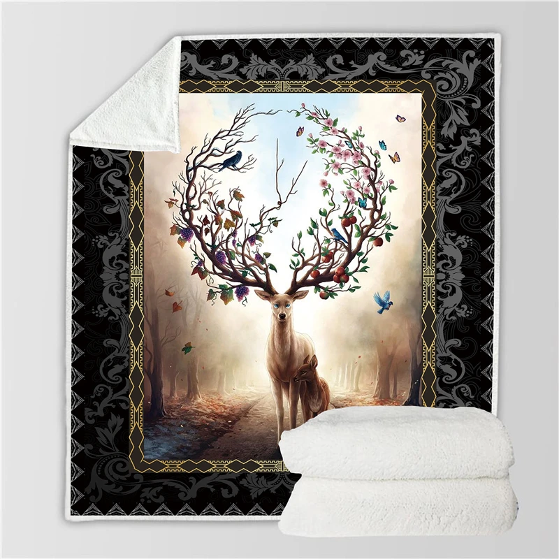 3D Animal Elk Turtle Printed Blanket Back to School Sofa Flannel Square Blanket Scotland Pattern Custom Printed Fleece Throw
3D Animal Elk Turtle Printed Blanket Back to School Sofa Flannel Square Blanket Scotland Pattern Custom Printed Fleece Throw