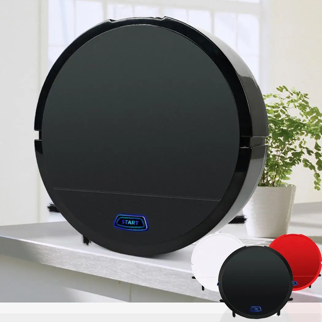 Robot Vacuum Cleaner Automatic USB Charging Smart Sweeping Robot Home Sweeping Machine Dust Collection Home Cleaning Black
Robot Vacuum Cleaner Automatic USB Charging Smart Sweeping Robot Home Sweeping Machine Dust Collection Home Cleaning Black