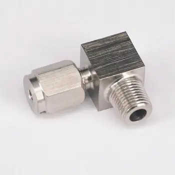 1/8" BSPT Male Thread Elbow 304 Stainless Steel Fit 3mm OD Tube Coupler Adapter Connector Compression fitting For Tubing
1/8" BSPT Male Thread Elbow 304 Stainless Steel Fit 3mm OD Tube Coupler Adapter Connector Compression fitting For Tubing