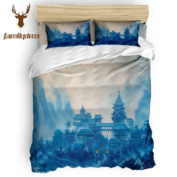 Family Decor Chinese Traditional Architecture Scenery Forest Mountain Rural Landscape 4 Pcs Comforter Cover Set Eve Of All Saint
Family Decor Chinese Traditional Architecture Scenery Forest Mountain Rural Landscape 4 Pcs Comforter Cover Set Eve Of All Saint