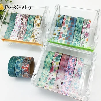 10 PCS/LOT 1.5cm*10m Colorful Flowers and Plants Washi Tape DIY Scrapbooking Sticker Label Masking Tape
10 PCS/LOT 1.5cm*10m Colorful Flowers and Plants Washi Tape DIY Scrapbooking Sticker Label Masking Tape