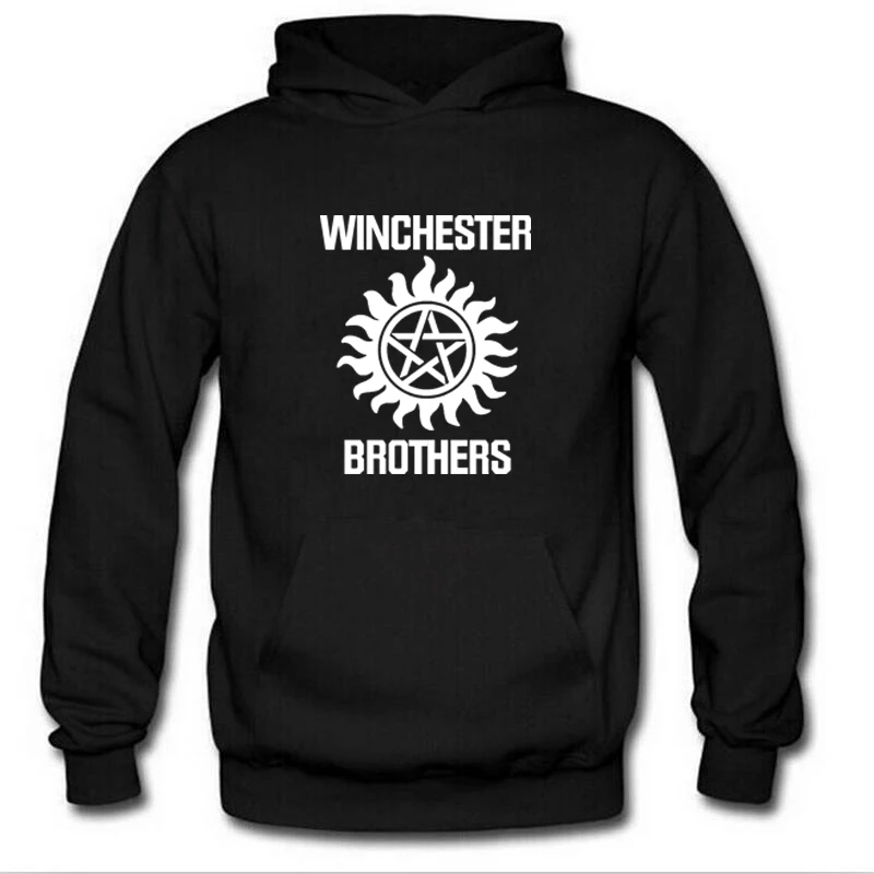 Supernatural Hoodie Men Winchester Bros Mens Hoodies Winter Autumn Print Fleece Hooded Sweatshirt Casual fashion Tracksuit
Supernatural Hoodie Men Winchester Bros Mens Hoodies Winter Autumn Print Fleece Hooded Sweatshirt Casual fashion Tracksuit