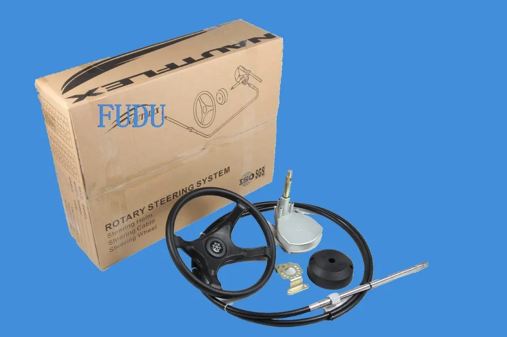 10ft cable for Rotary Steering System Helm Bezel Cable FUDU-7 Marine Steering System with Plastic Steering Wheel
10ft cable for Rotary Steering System Helm Bezel Cable FUDU-7 Marine Steering System with Plastic Steering Wheel