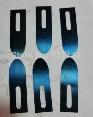 100 pcs printing machine accessories Komori, Roland high elasticity of the steel paper sheet separator 55 * 15.5 * 0.1
100 pcs printing machine accessories Komori, Roland high elasticity of the steel paper sheet separator 55 * 15.5 * 0.1
