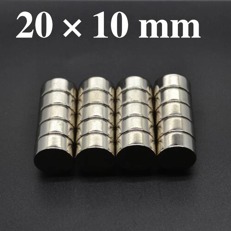 HYSAMTA 5pcs 20mm x 10mm Super Strong Round Powerful Rare Earth Neodymium Magnets 20*10 20x10 Magnet N35 20mm*10mm
HYSAMTA 5pcs 20mm x 10mm Super Strong Round Powerful Rare Earth Neodymium Magnets 20*10 20x10 Magnet N35 20mm*10mm