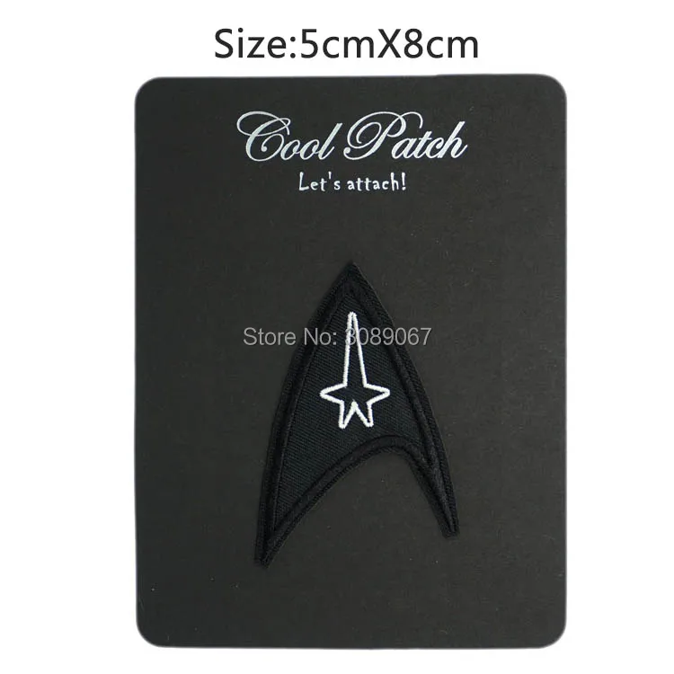 STAR TREK Kirk's Uniform Stylish Black Star Fleet Enterprise Crew Iron On Patch Tshirt sewing accessories for clothes Punk Badge
STAR TREK Kirk's Uniform Stylish Black Star Fleet Enterprise Crew Iron On Patch Tshirt sewing accessories for clothes Punk Badge