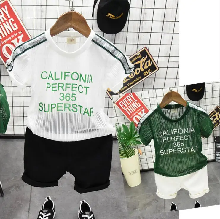 2PCS summer boys Toddler Kids Baby bpys Outfits Breathable T-shirt + shorts Pants Clothes boys sets clothing 2-6years
2PCS summer boys Toddler Kids Baby bpys Outfits Breathable T-shirt + shorts Pants Clothes boys sets clothing 2-6years