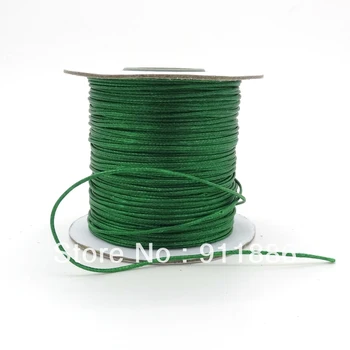 Free Shipping 1MM (100Yards/Roll/Pcs) 100% Polyester Green Korea Waxed Cords String For Macrame Bracelets Making Diy Ropes
Free Shipping 1MM (100Yards/Roll/Pcs) 100% Polyester Green Korea Waxed Cords String For Macrame Bracelets Making Diy Ropes