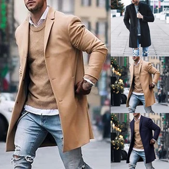 INCERUN Winter Men Coat Casual Trench Slim Fit Fashion Parkas Outerwear Long Sleeve Business Jacket Long Overcoat Plus Size 5XL
INCERUN Winter Men Coat Casual Trench Slim Fit Fashion Parkas Outerwear Long Sleeve Business Jacket Long Overcoat Plus Size 5XL