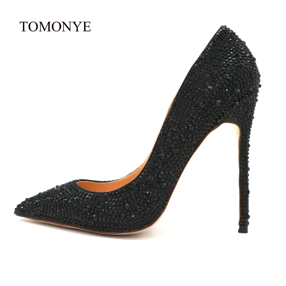 Classical black rhinestone pointed toe party club women lady 12cm thin heel crystal performance enlarged big small size shoes
Classical black rhinestone pointed toe party club women lady 12cm thin heel crystal performance enlarged big small size shoes