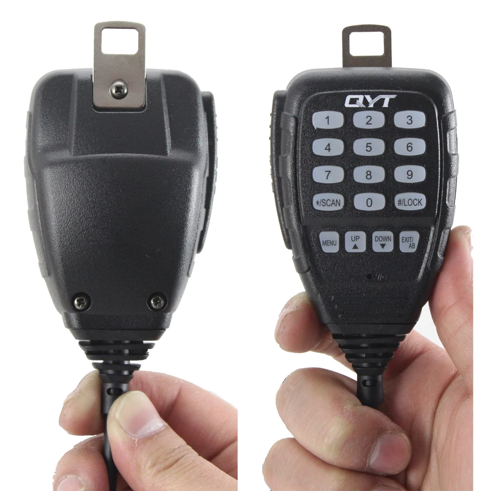 Original DTMF Speaker Microphone for QYT KT-8900D KT-8900 KT8900R KT-7900D Mini-9800 KT8900 Mobile Radio
Original DTMF Speaker Microphone for QYT KT-8900D KT-8900 KT8900R KT-7900D Mini-9800 KT8900 Mobile Radio