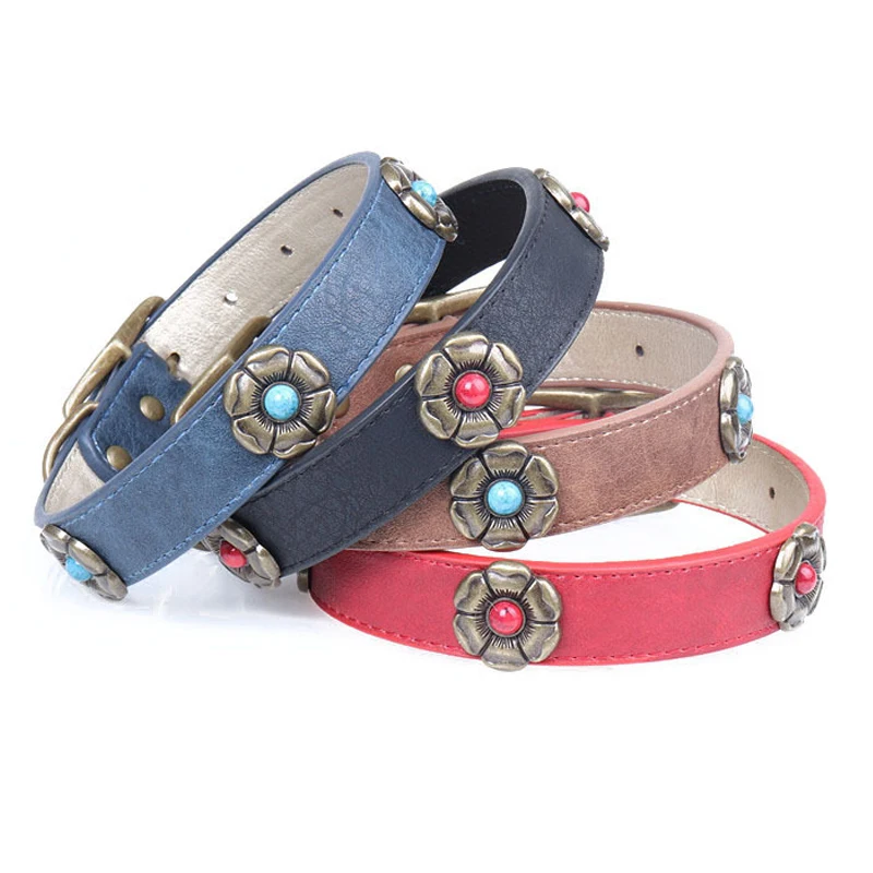 Fashion PU Leather Dog Collars for Dogs Leash Chain Small Cat Pets Supplies Puppy Collar for Pitbull Perro Chihuahua Leashes
Fashion PU Leather Dog Collars for Dogs Leash Chain Small Cat Pets Supplies Puppy Collar for Pitbull Perro Chihuahua Leashes