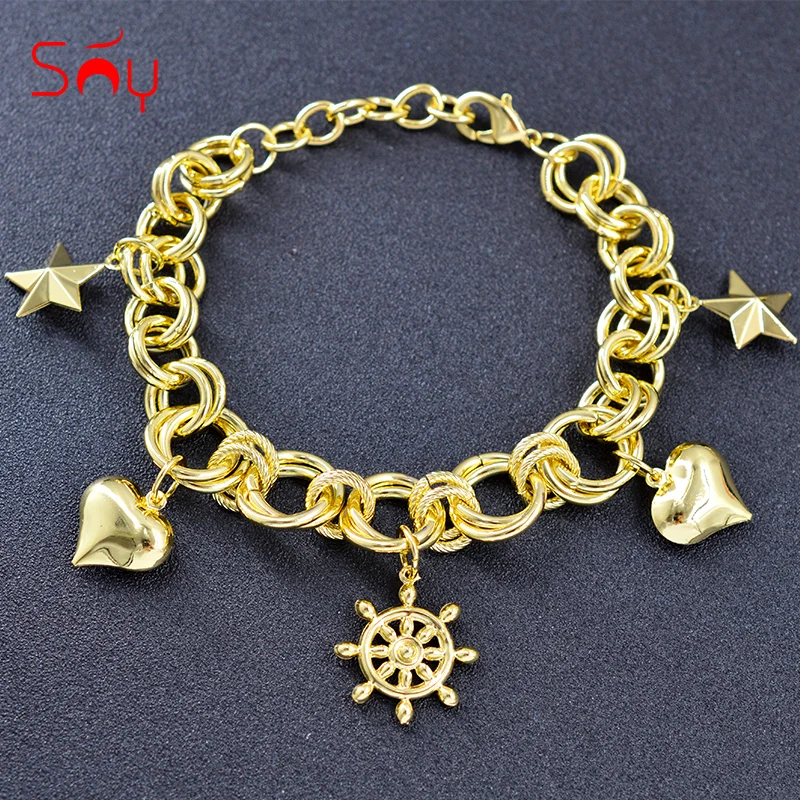 Sunny Jewelry Big Round Charm Bracelets For Women Hand Chains Link Chain Hot Selling Bracelet For Wedding Heart Jewelry Findings
Sunny Jewelry Big Round Charm Bracelets For Women Hand Chains Link Chain Hot Selling Bracelet For Wedding Heart Jewelry Findings