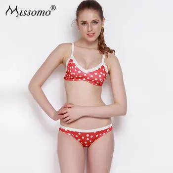 Missomo New Products Girl Sweet Wave Spot Print Bikini Sexy Comfortable Breathable Sexy Adjustable Shoulder Strap Bra
Missomo New Products Girl Sweet Wave Spot Print Bikini Sexy Comfortable Breathable Sexy Adjustable Shoulder Strap Bra