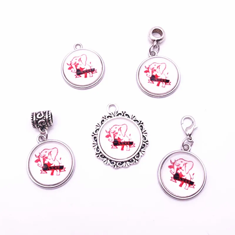 Greek Letters Sorority 18mm Glass Delta Sigma Theta Sorority Charms Pendant Fit DIY Bracelet & Necklace Making Accessory Jewelry
Greek Letters Sorority 18mm Glass Delta Sigma Theta Sorority Charms Pendant Fit DIY Bracelet & Necklace Making Accessory Jewelry